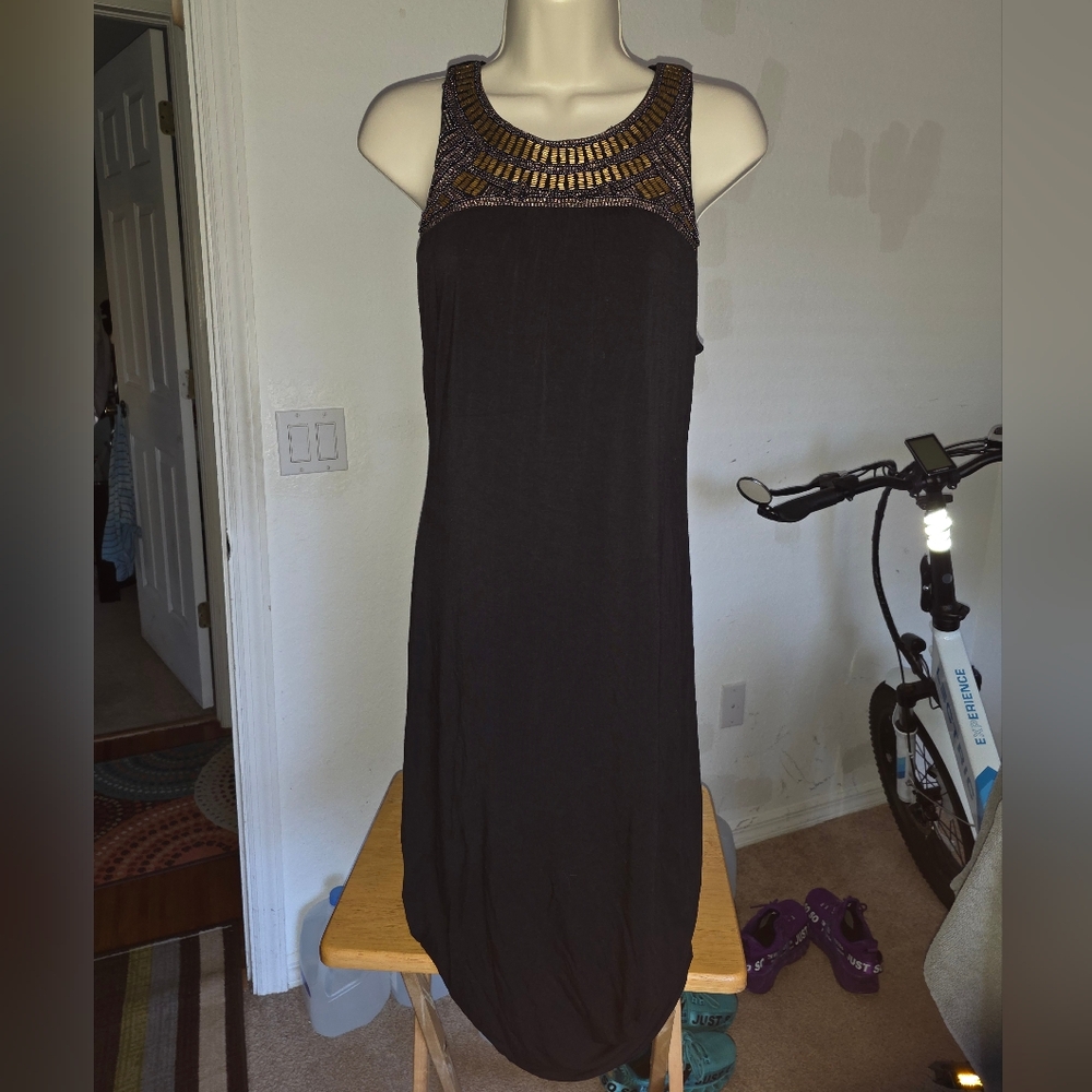 Mossimo Dress with Gold Details